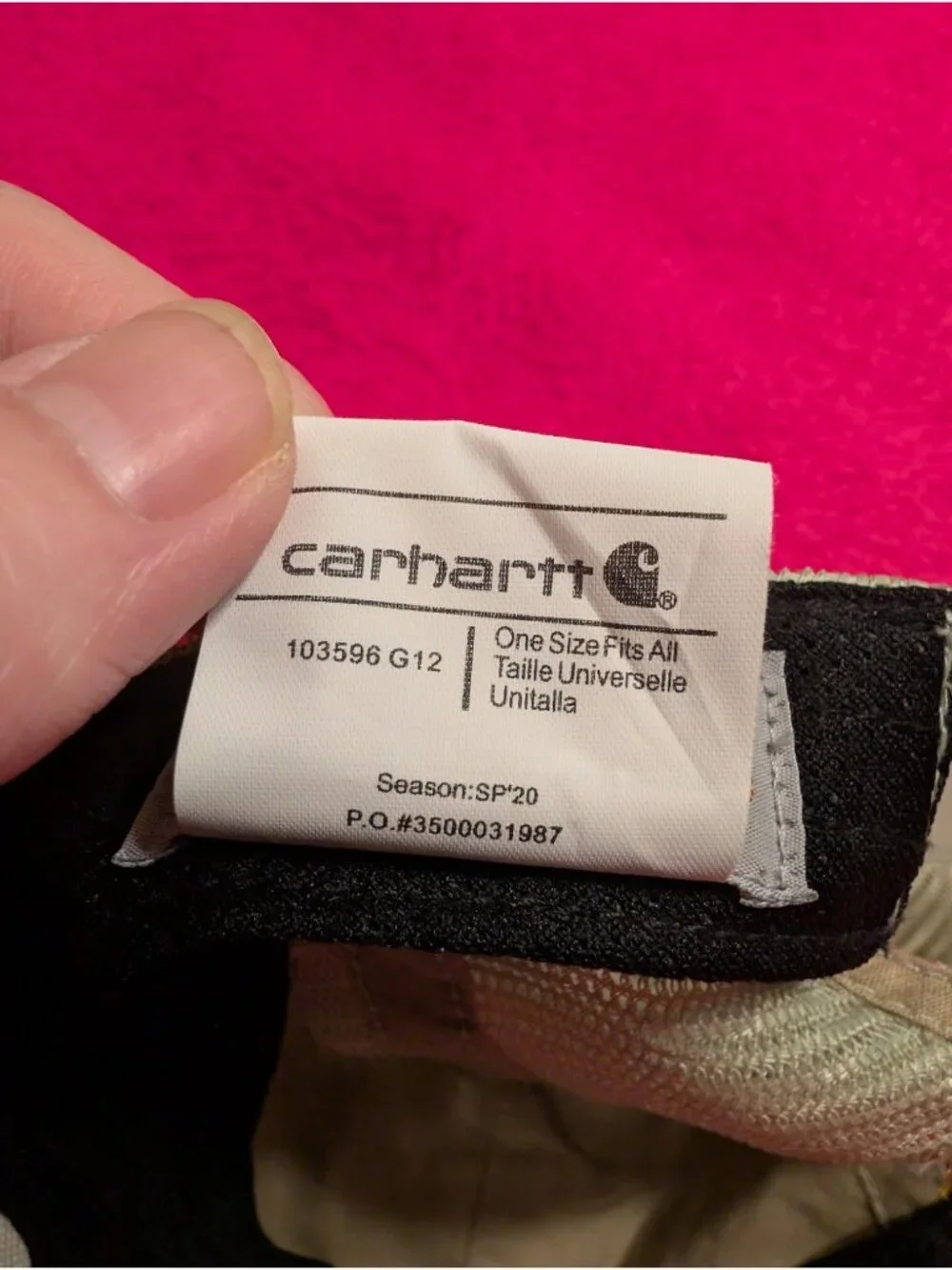 Carhartt Mesh Back Trucker Hat Mens Gravel Gray Tan Canvas Logo Snapback Cap